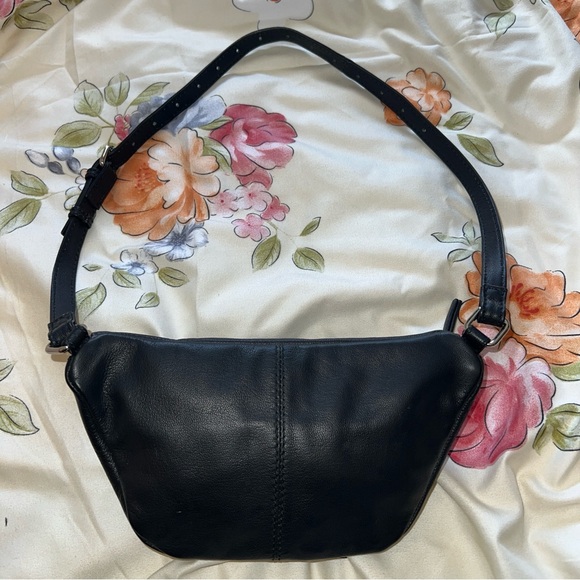 ASOS Black Leather Belt Bag - Picture 2 of 9